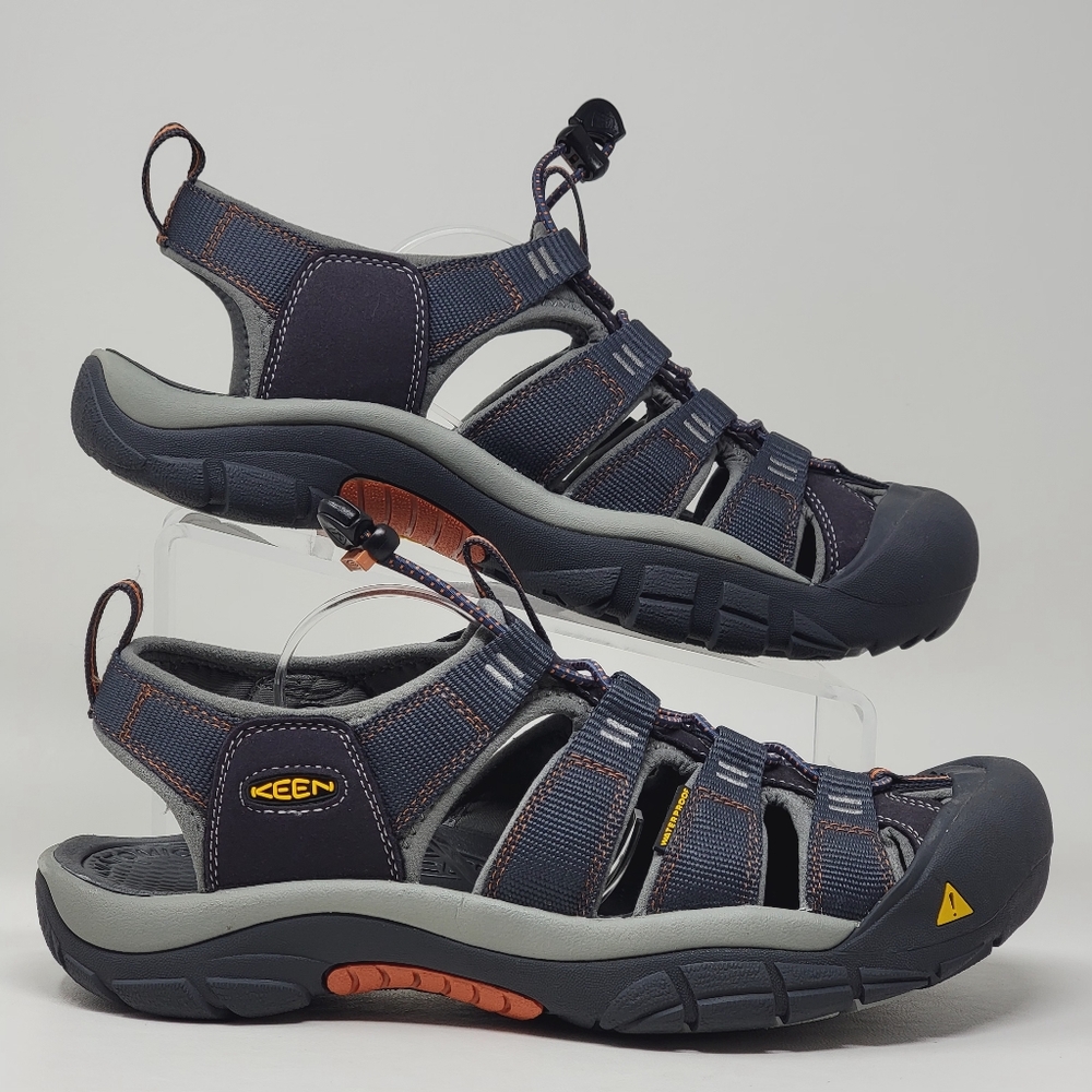 Keen Newport H2 Mens Size 10 Sandals Gray Water Shoes Hiking Slip On 1001931 - Picture 2 of 9